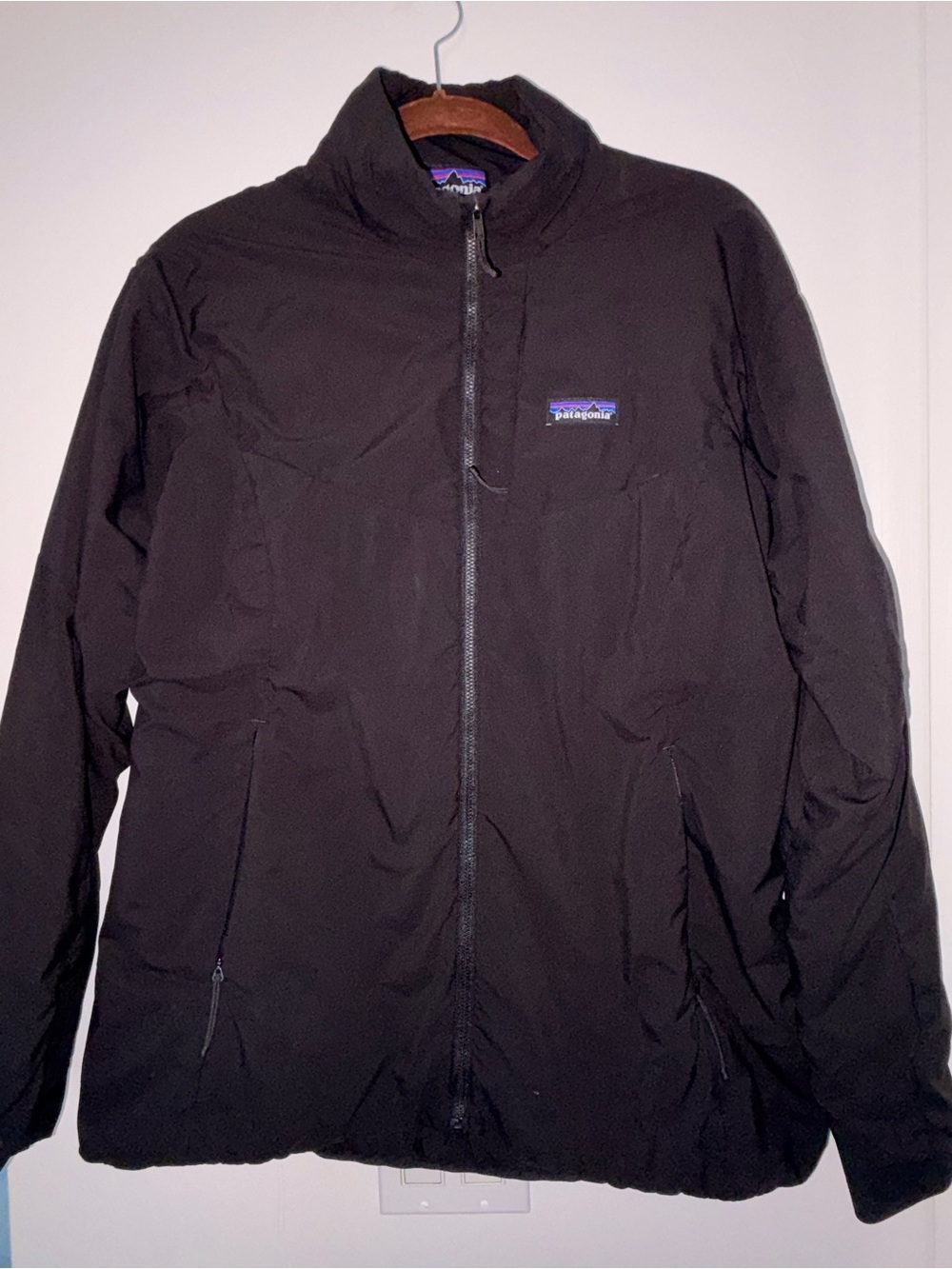 Patagonia woman nano air  Black Insulated Full-Zip Jacket